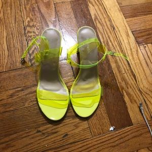 Neon heels